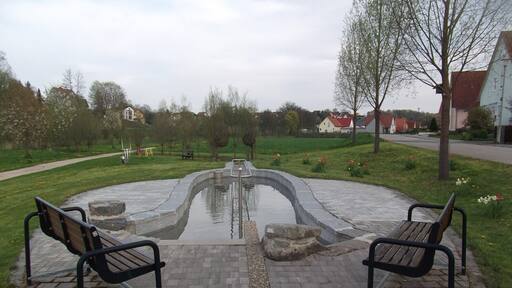 schön gelegene Kneipp-Anlage