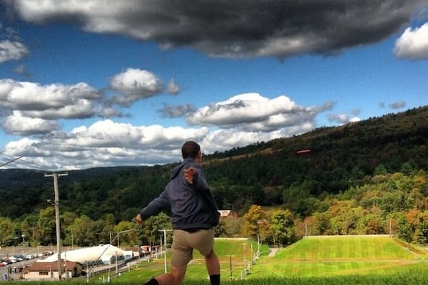 Hole #18 at Blue Mountain Valley Park #discgolf