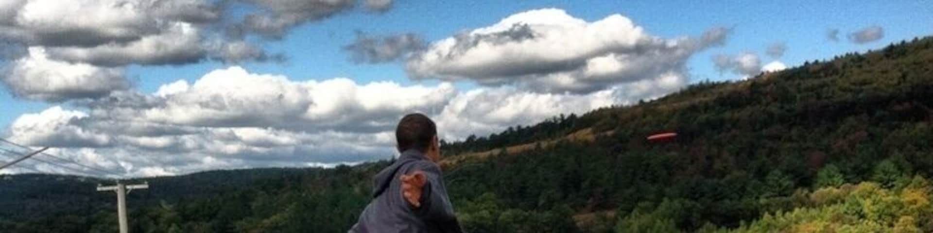 Hole #18 at Blue Mountain Valley Park #discgolf