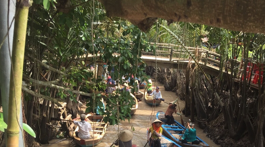 One of the canal of Mekong delta. It’s an hour away from Ho Chi Minh City.