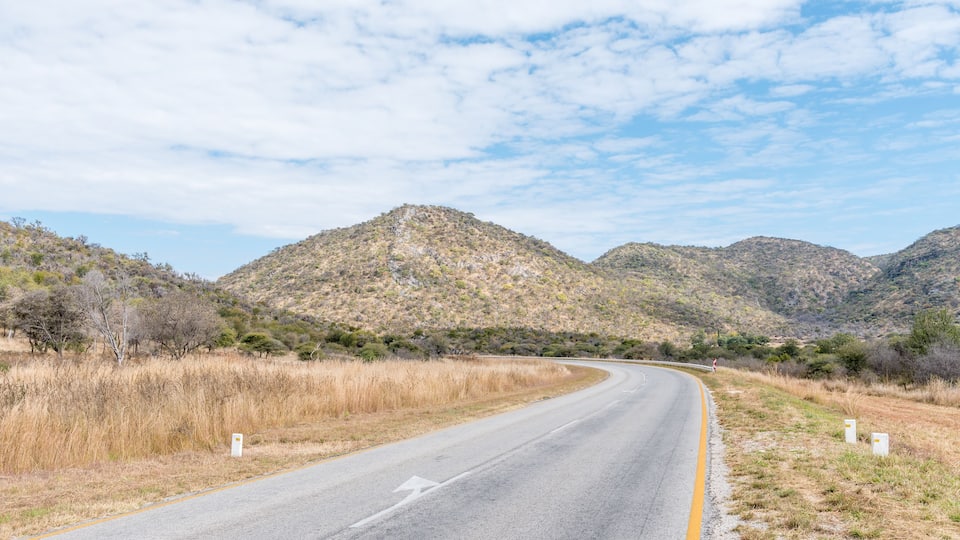 B8-road between Otavi and Kombat