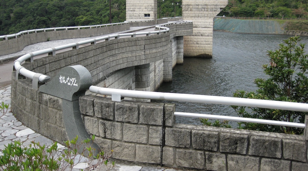 Kanna Main Dam in Okinawa, Japan