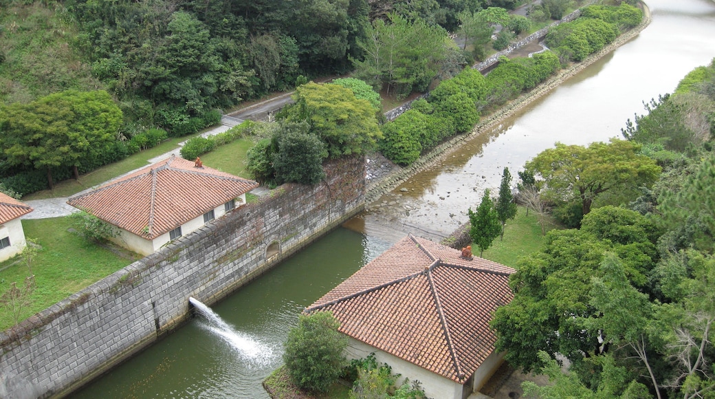 Lower of Kanna Dam in Okinawa, Japan