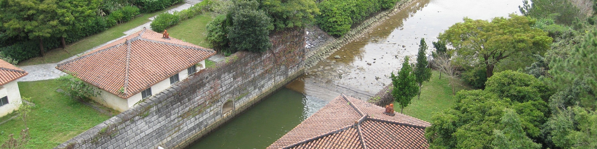 Lower of Kanna Dam in Okinawa, Japan