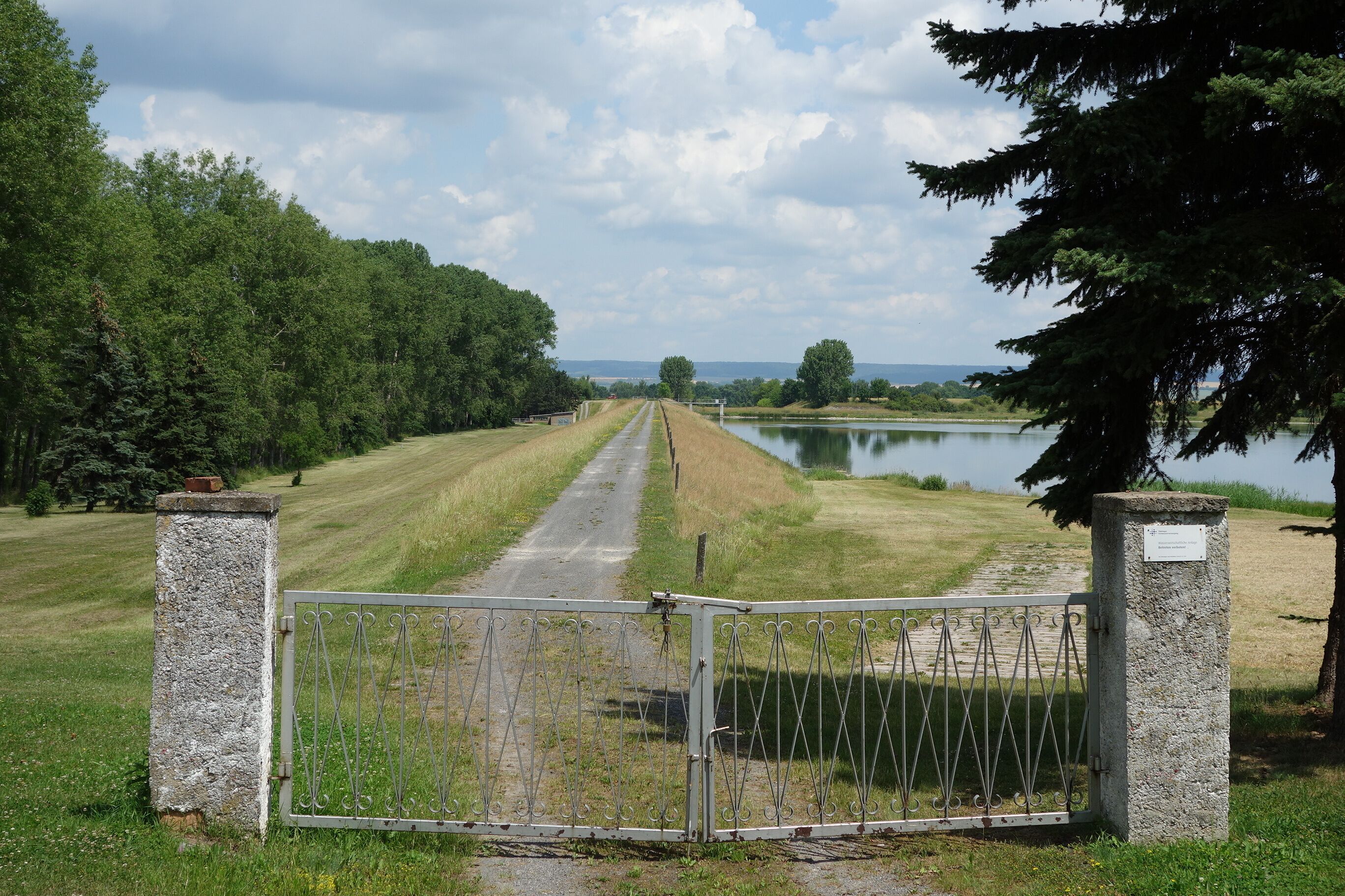 Frohndorf dam, Germany