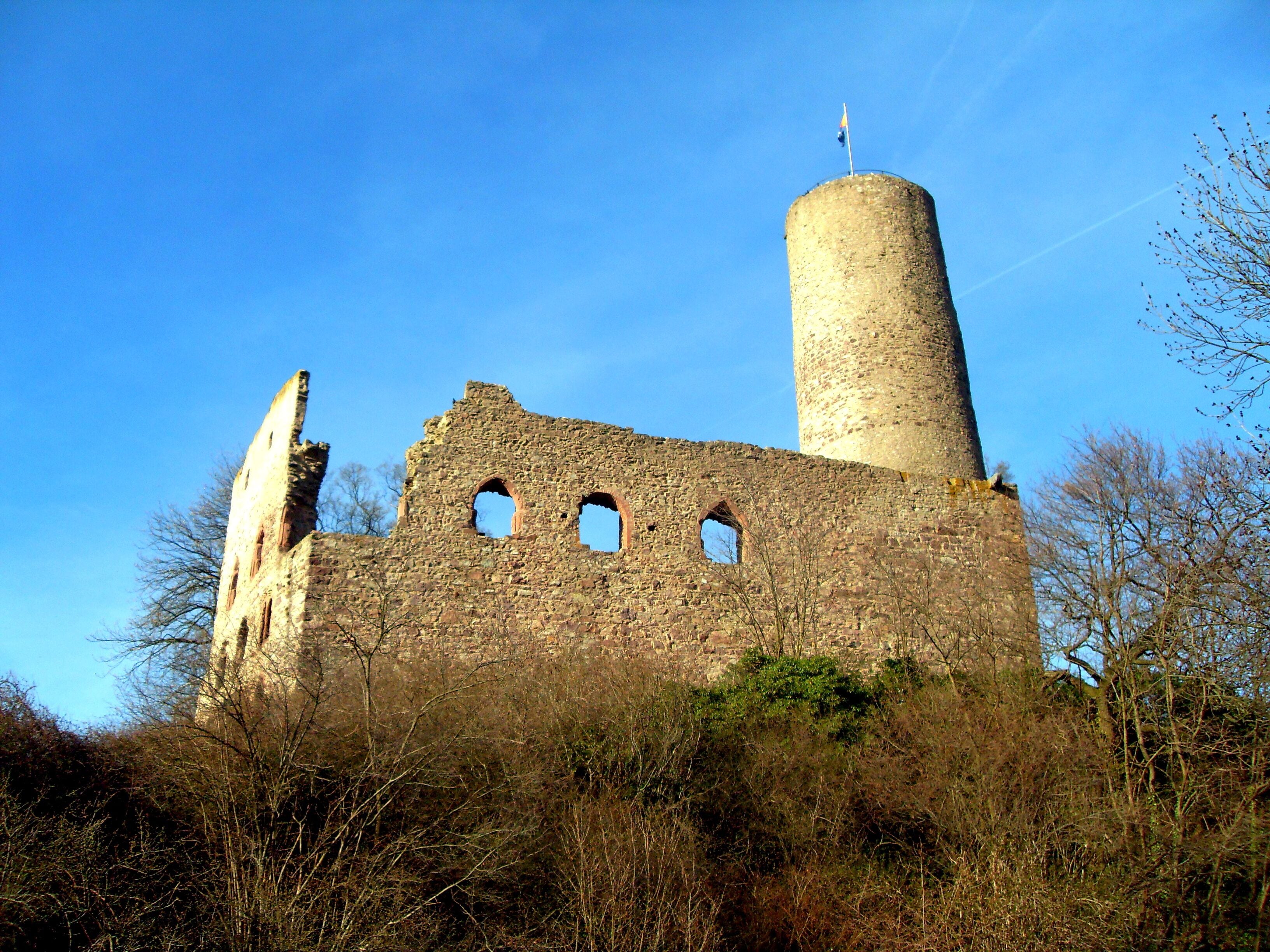 Zamek Strahlenburg w Schriesheim
