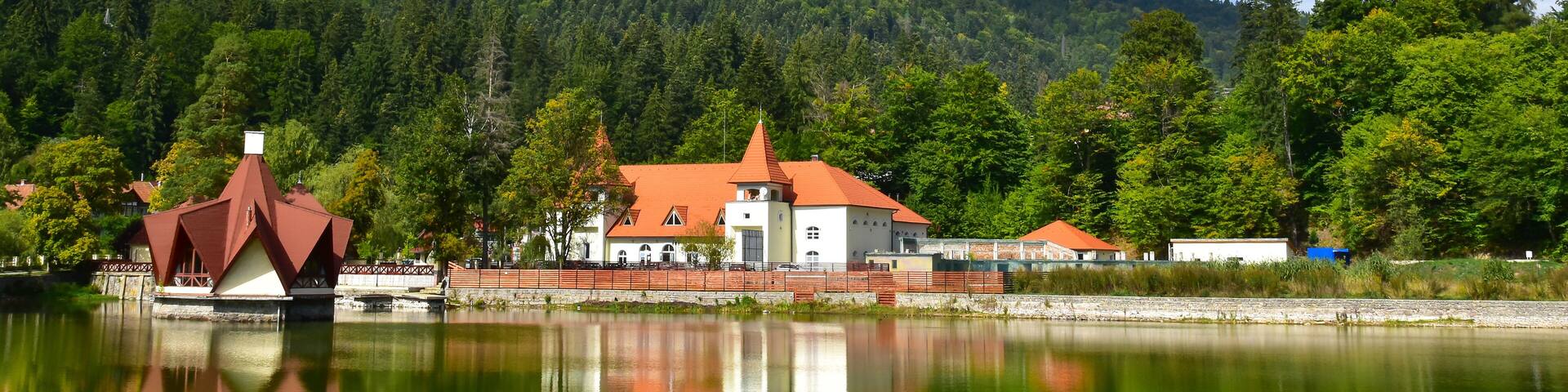 Lake house in Tusnad village resort, Covasna region - Romania