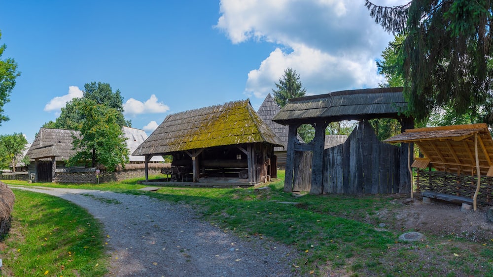 Maramures Village Museum in Sighetu Marmatiei in Romania