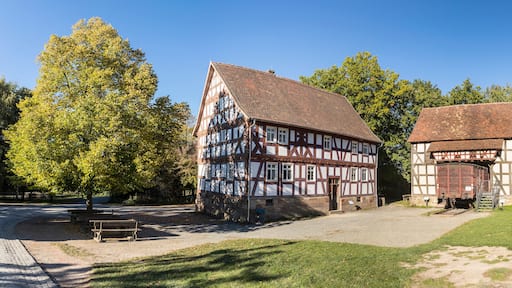 old farm houses at Hessenpark in Neu Anspach