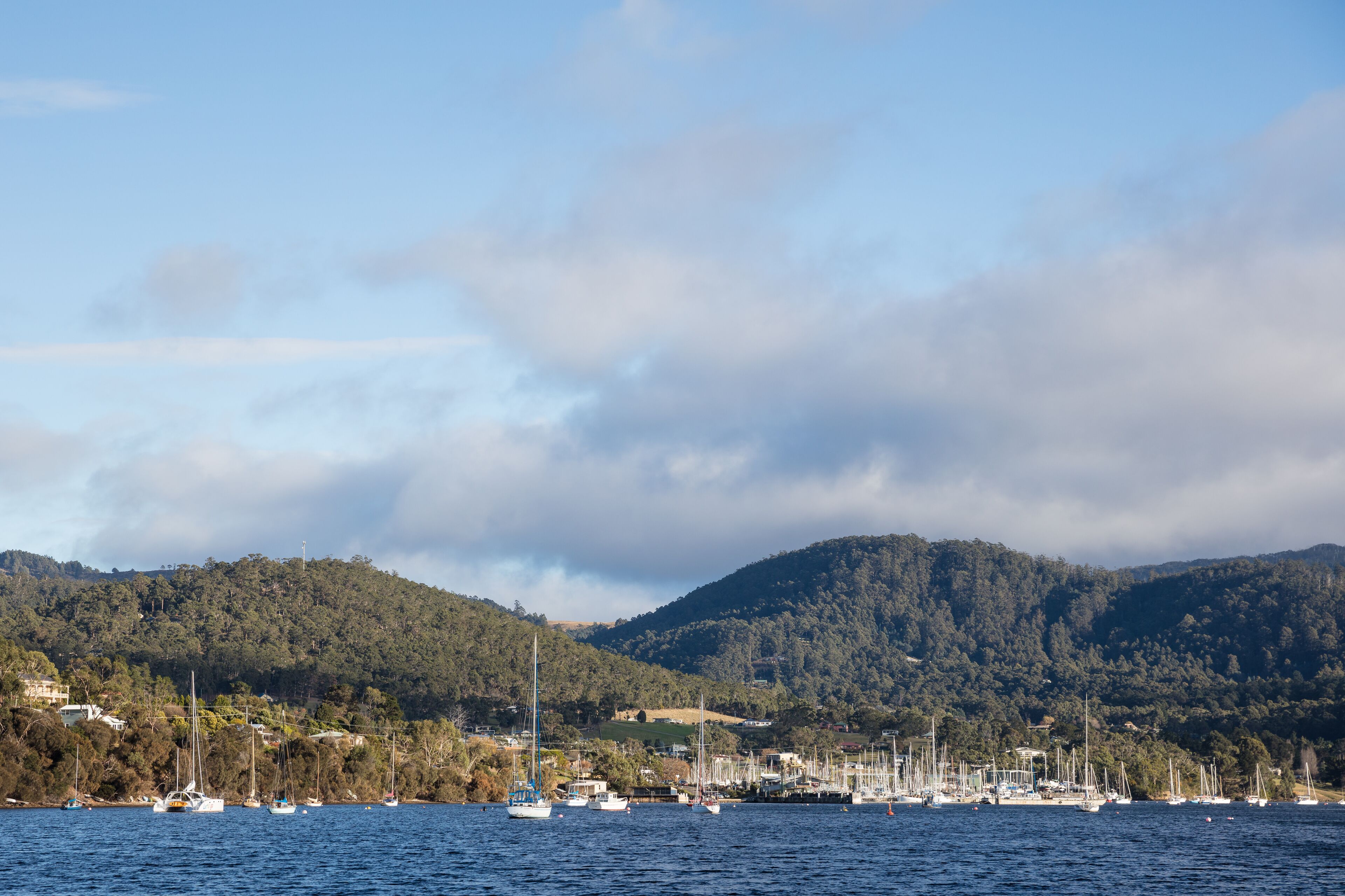 Kettering is a small town on the shores of the D'Entrecasteaux Channel and the departure point for the ferry to Bruny Island