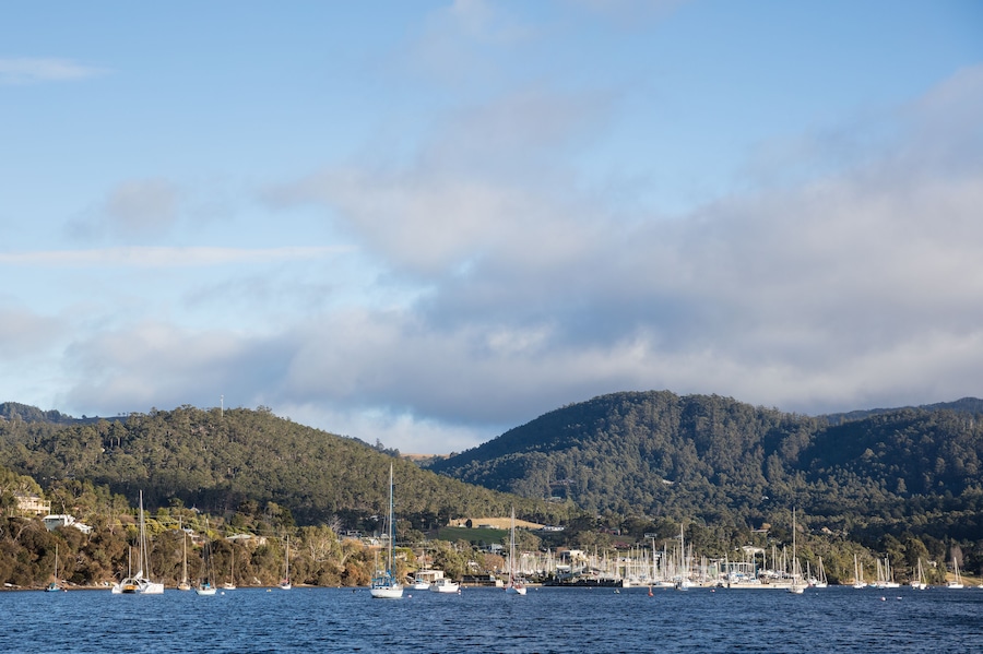 Kettering is a small town on the shores of the D'Entrecasteaux Channel and the departure point for the ferry to Bruny Island