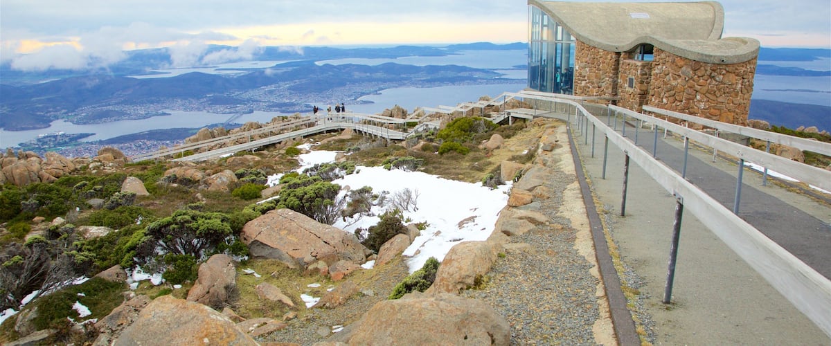 Mt. Wellington featuring mountains, views and tranquil scenes