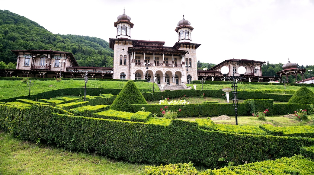 Old Castle casino at Slanic Moldova, Romania
