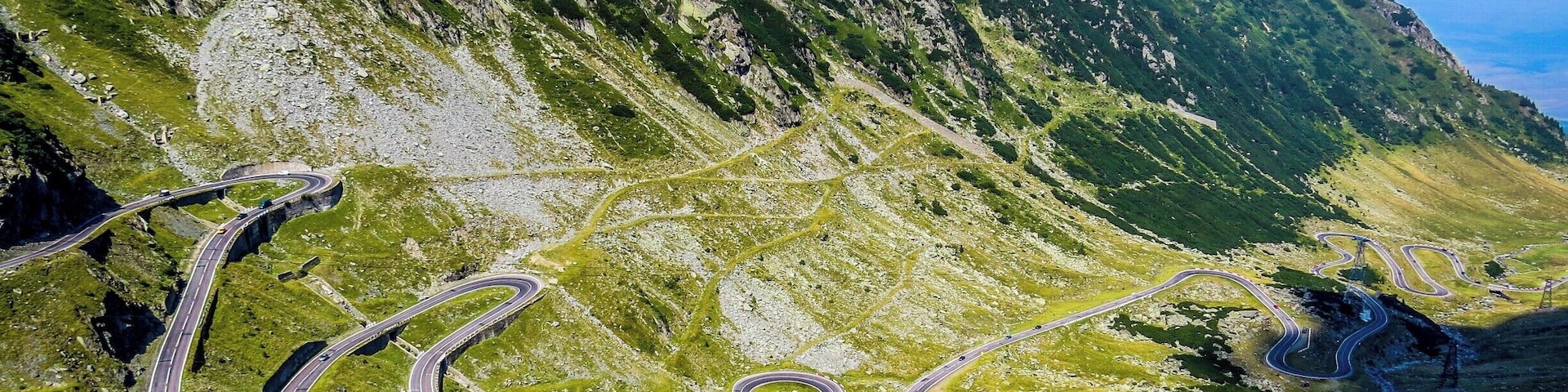 Transfagarasan road in Romenia.