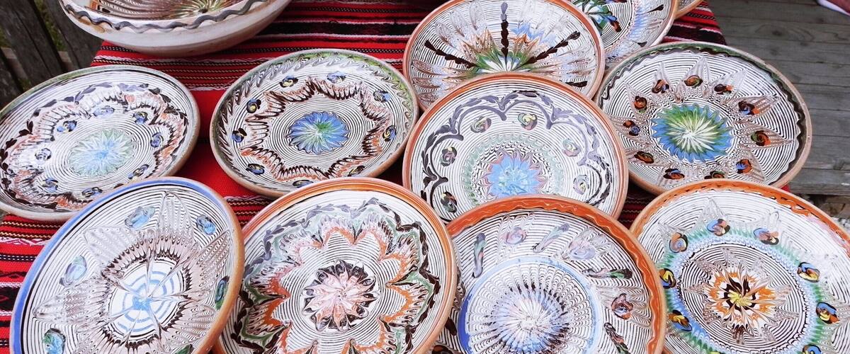 A collection of intricately designed bowls with colorful patterns and designs.
