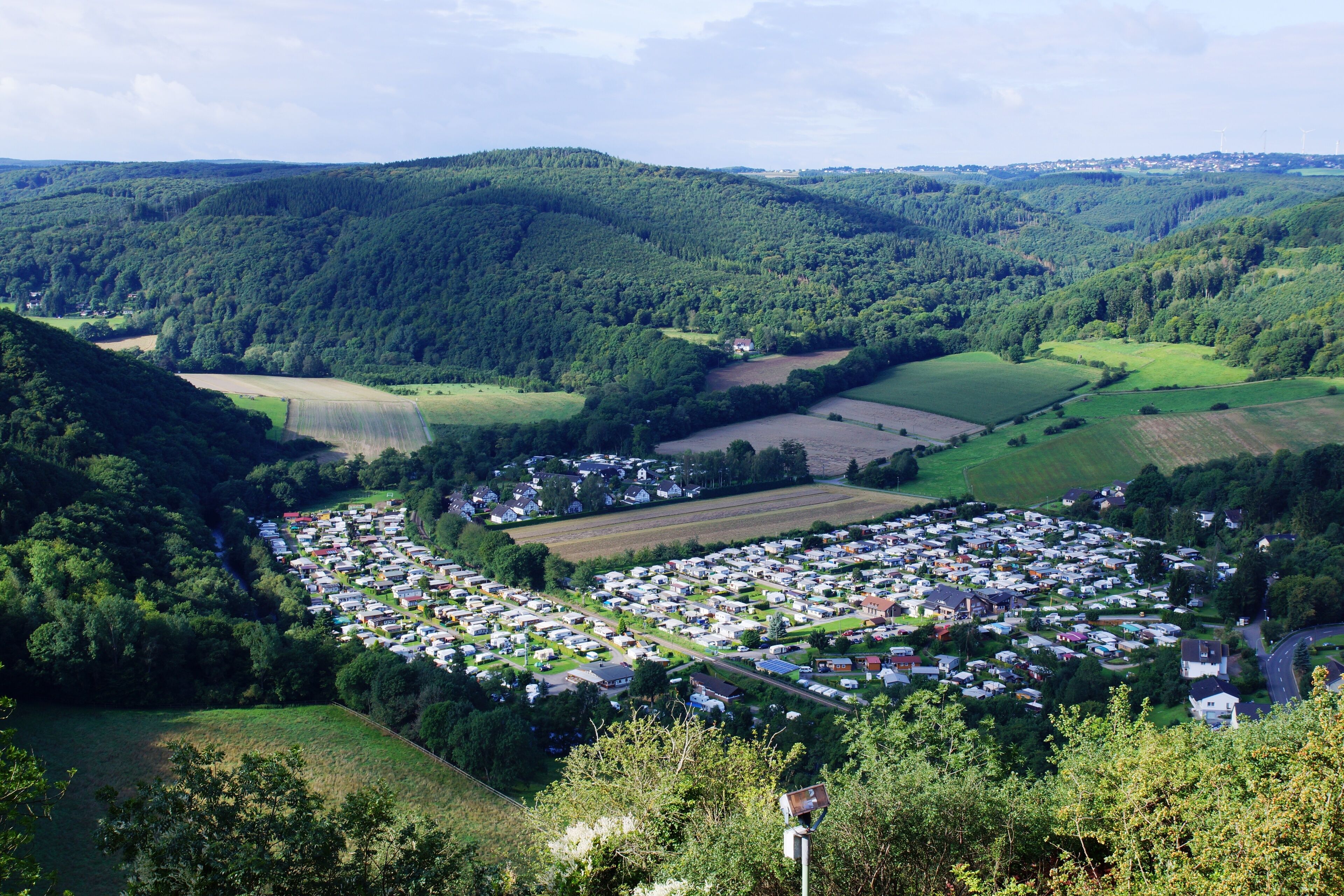 A part of Nideggen - view from Burg Nideggen