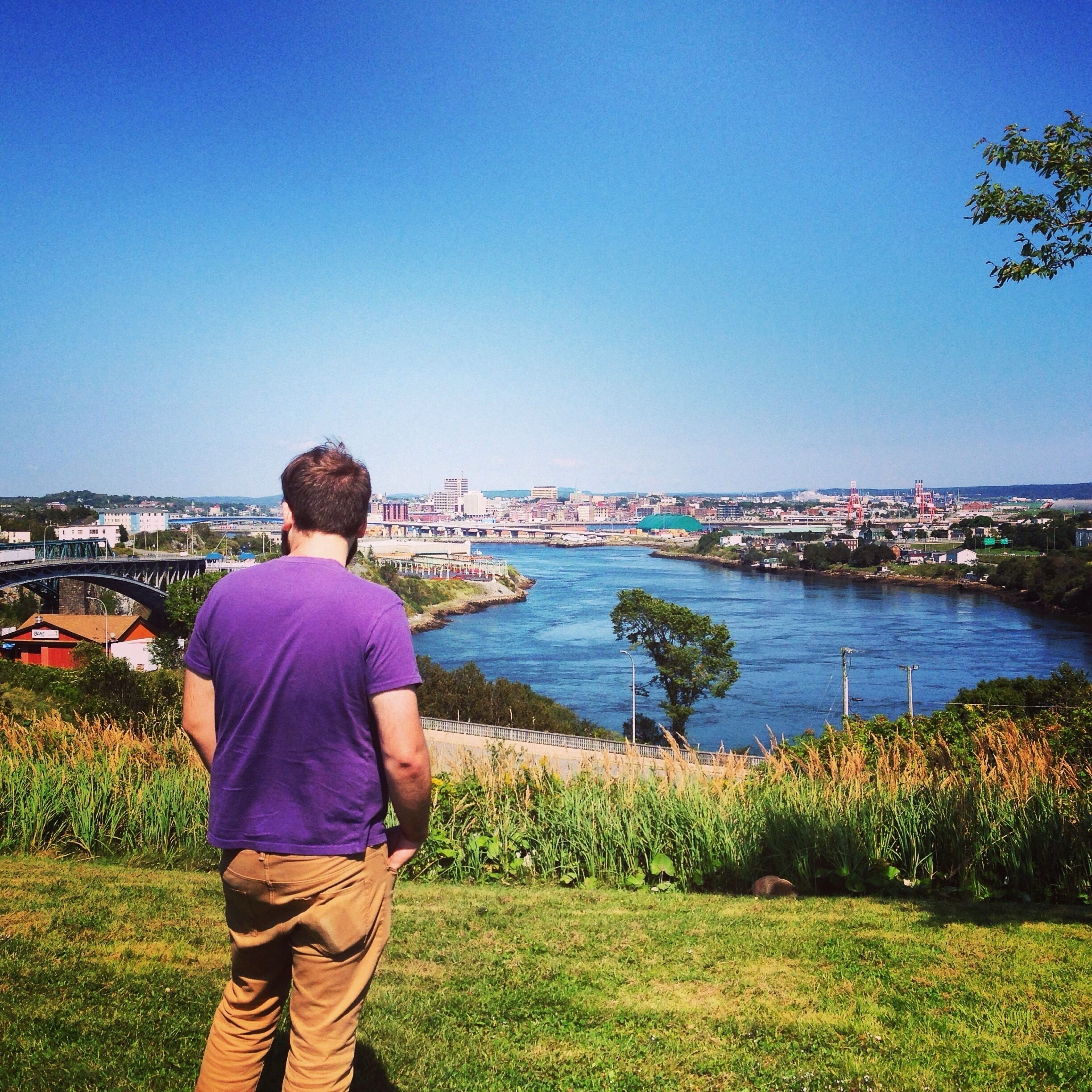 The reversing falls are actually reversing rapids, still a beautiful spot to check out if you're in Saint John.