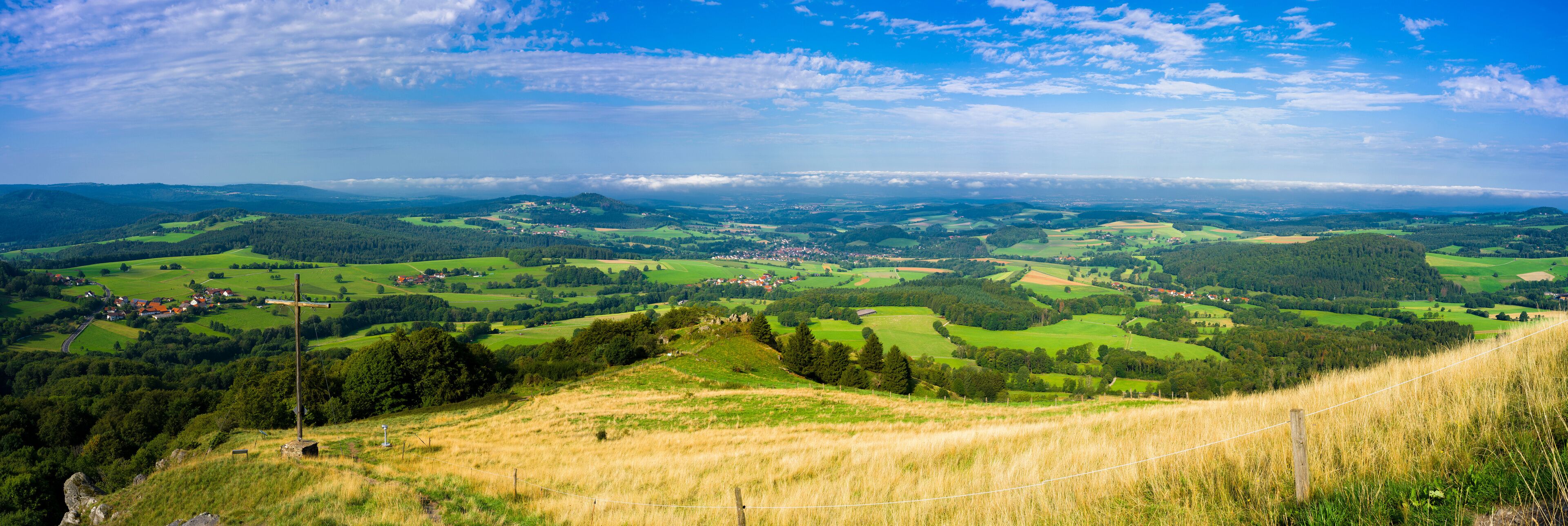 Wasserkuppe Naturpark in der Rhön - Deutschland