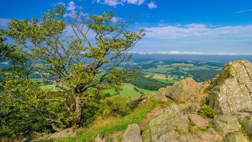 Wasserkuppe Naturpark in der Rhön - Deutschland