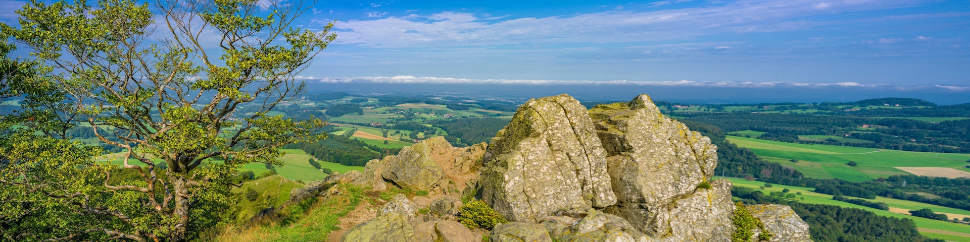 Wasserkuppe Naturpark in der Rhön - Deutschland