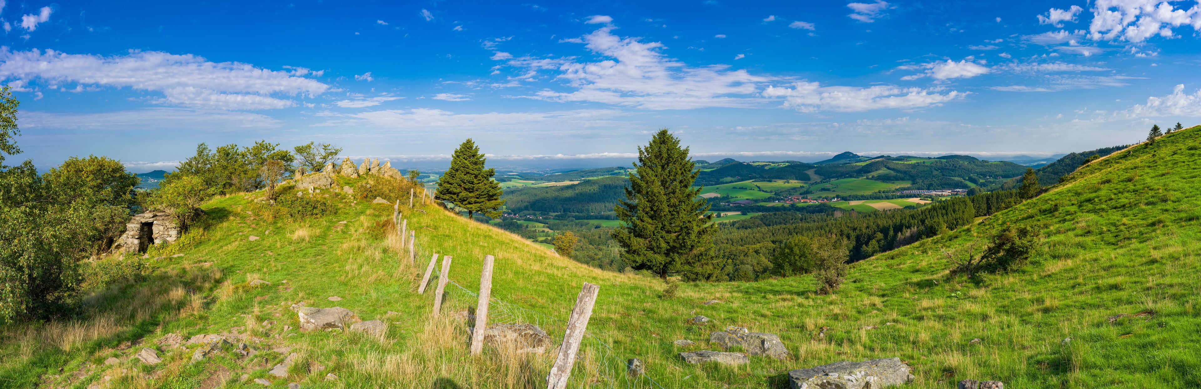 Wasserkuppe Naturpark in der Rhön - Deutschland