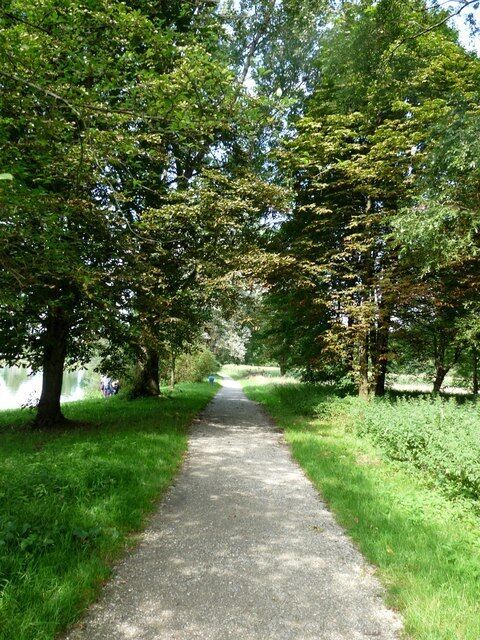 Wanderweg am Erlensee