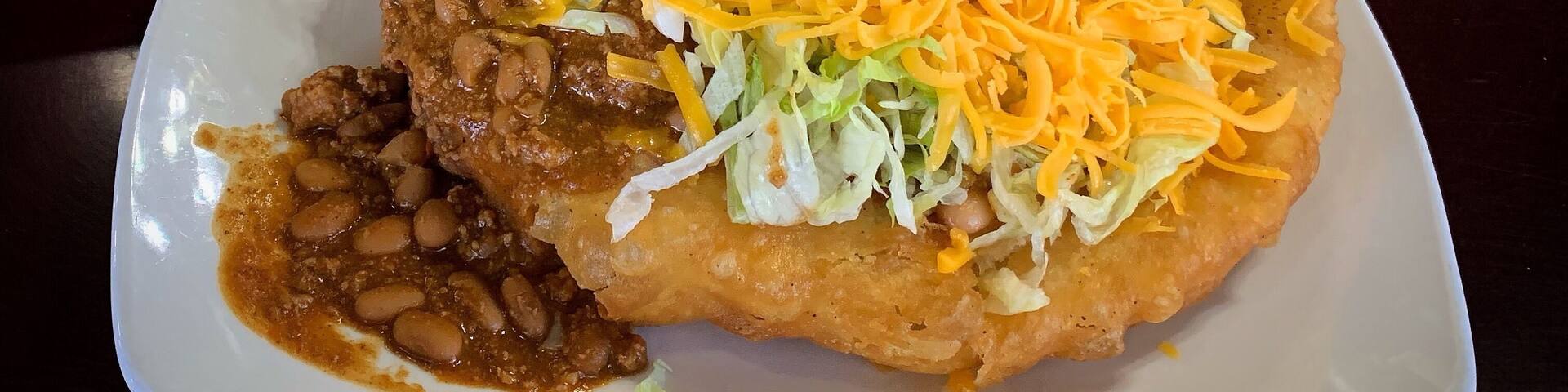 Cameron Trading Post is a nice and convenient place to stop going to and/or from the Grand Canyon. Try the Navajo Taco! The base is Navajo Fry Bread and it is incredible!