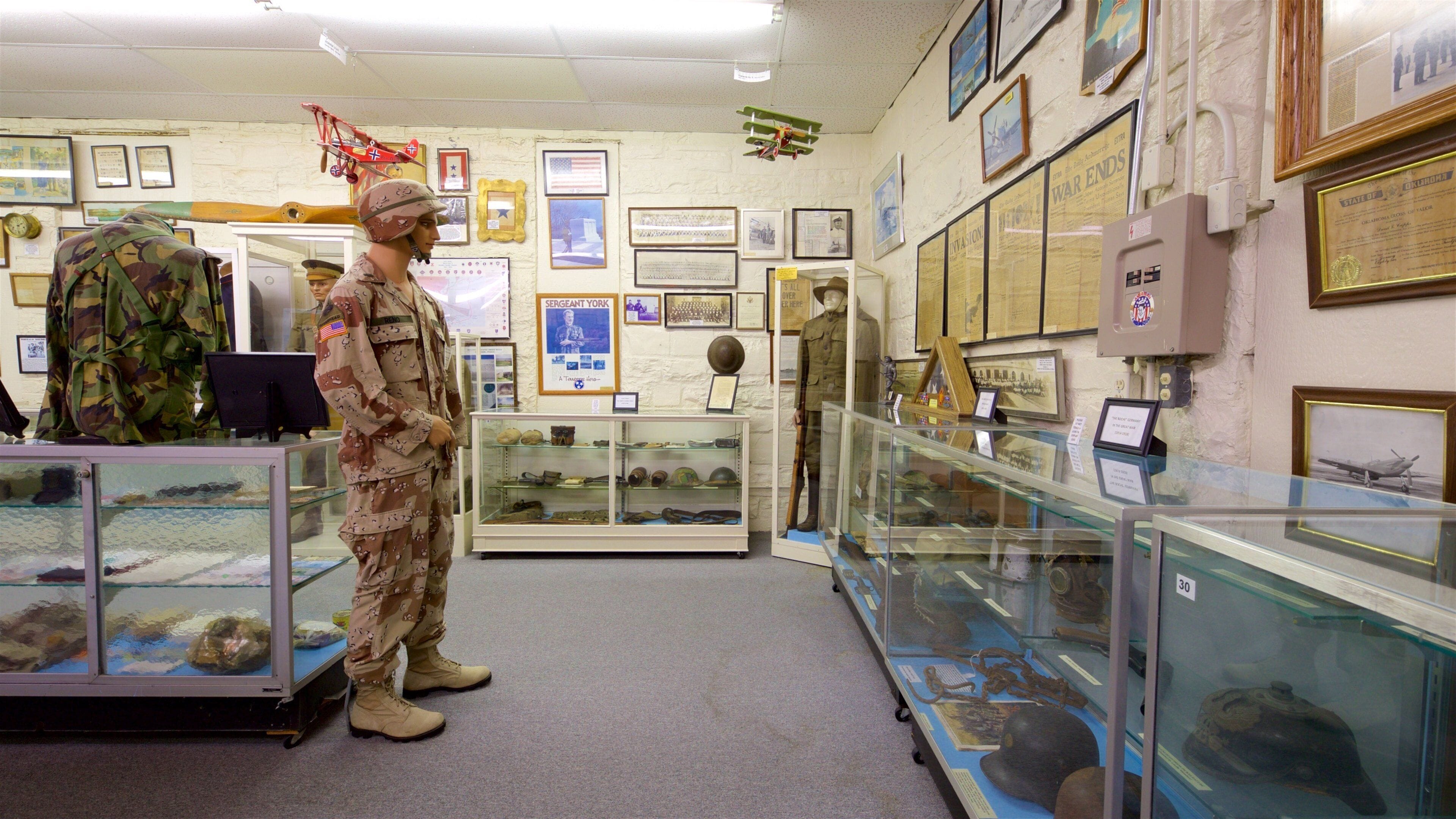Greater Southwest Historical Museum which includes interior views