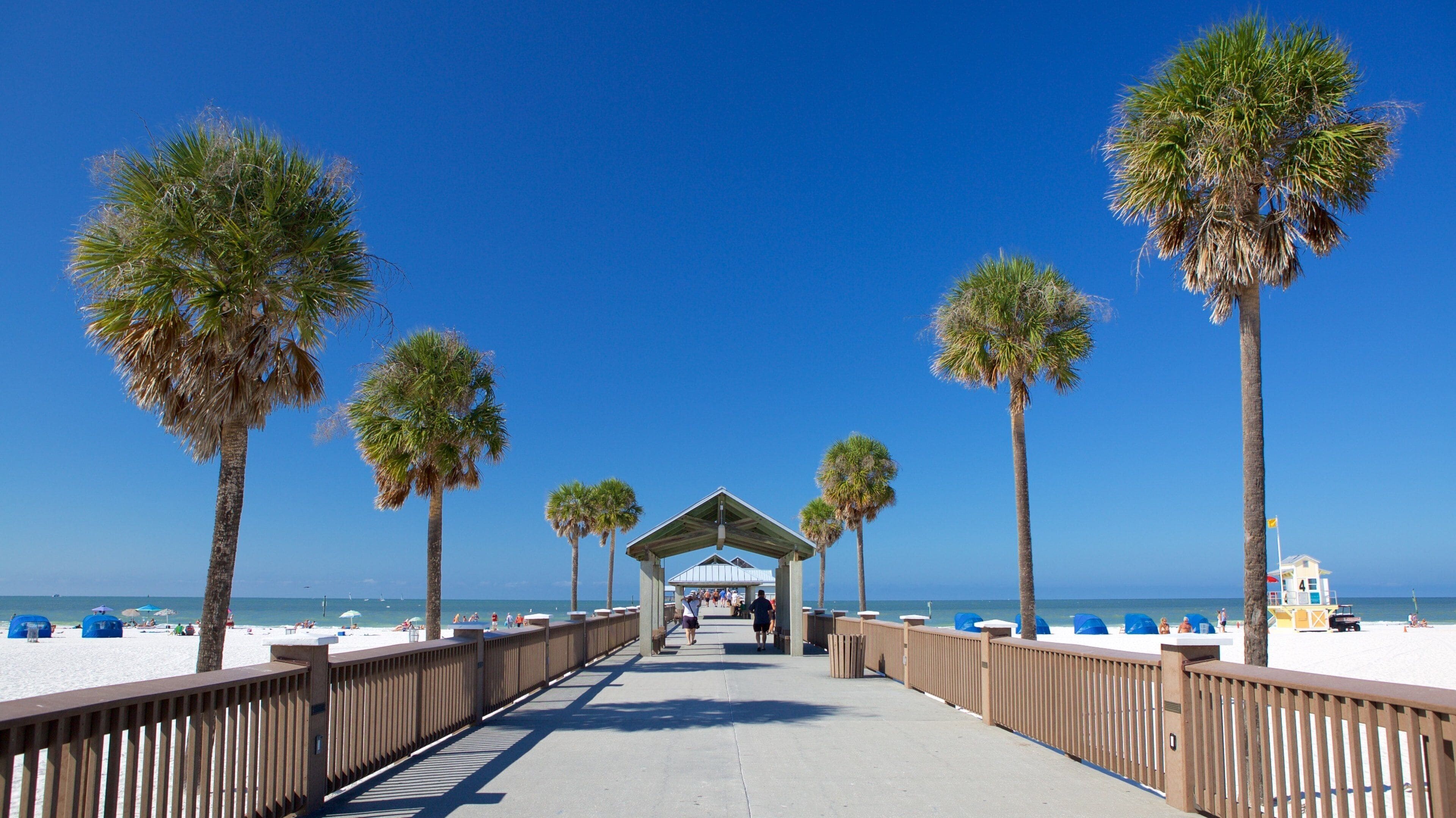 Pier 60 Park featuring a sandy beach
