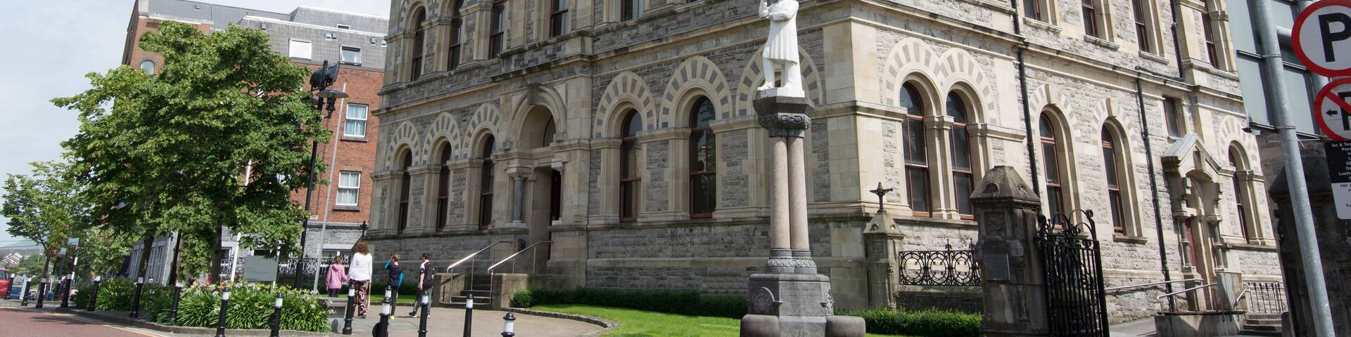 The City hall of Sligo in Ireland
