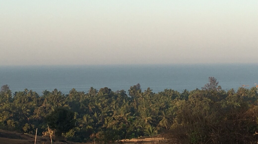 Witness this view from a temple at Anjarle Ratnagiri . The temple is of Lord Ganesha and it's 750 years old temple. #mustvisit