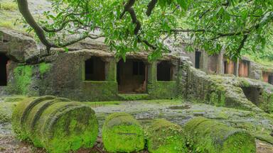 Panhalekaji caves, Dapoli, Ratnagiri, Maharashtra, India.