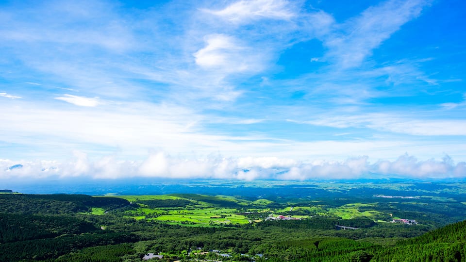 Senomoto plateau, Minamioguni, Aso District, Kumamoto Prefecture Japan., Shutterstock ID 1174257268, SF SSA Case with Manager Approval: Case 07151371, Job: Prepay credit, Client/Licensee: , Other: