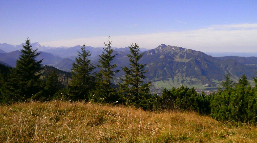 Ochsenkamp: Blick zum Brauneck