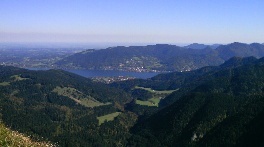 Ochsenkamp: Blick zum Tegernsee
