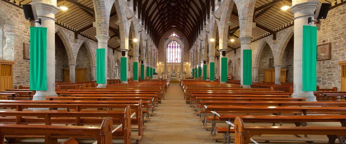 St. John\'s Parish which includes a church or cathedral, religious aspects and heritage architecture