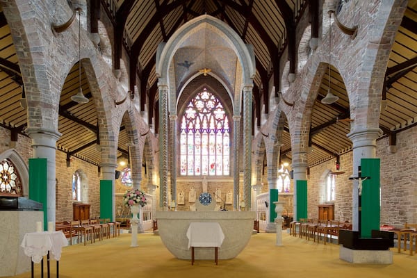 St. John\'s Parish showing interior views, religious elements and heritage elements