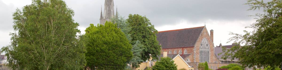 Tralee Town Park mit einem Blumen und Garten