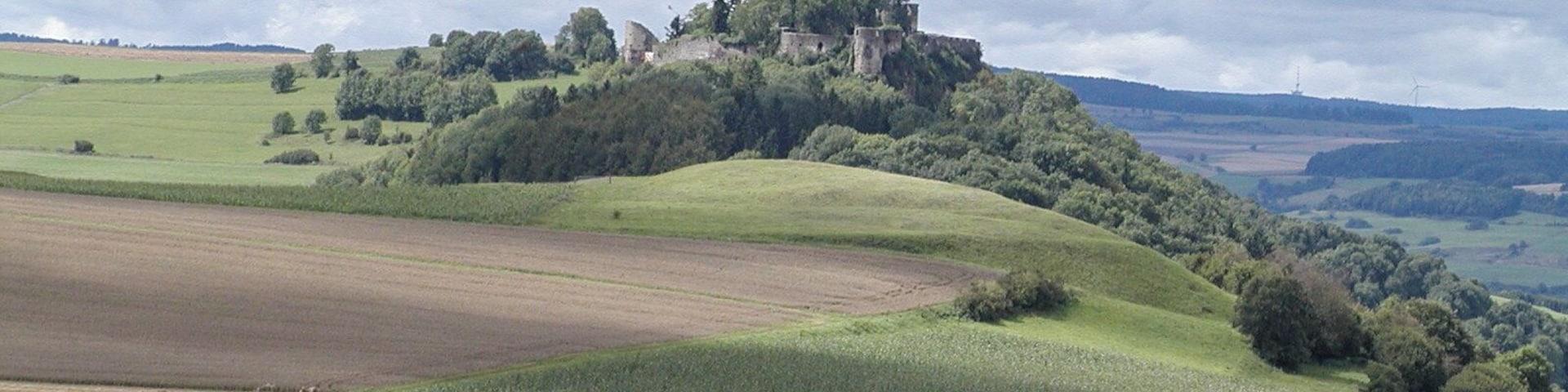 (NSG:BW-3.139)_Mägdeberg Blick vom Hohenkrähen aus in Richtung West-Nordwest auf die Ruine Mägdeberg