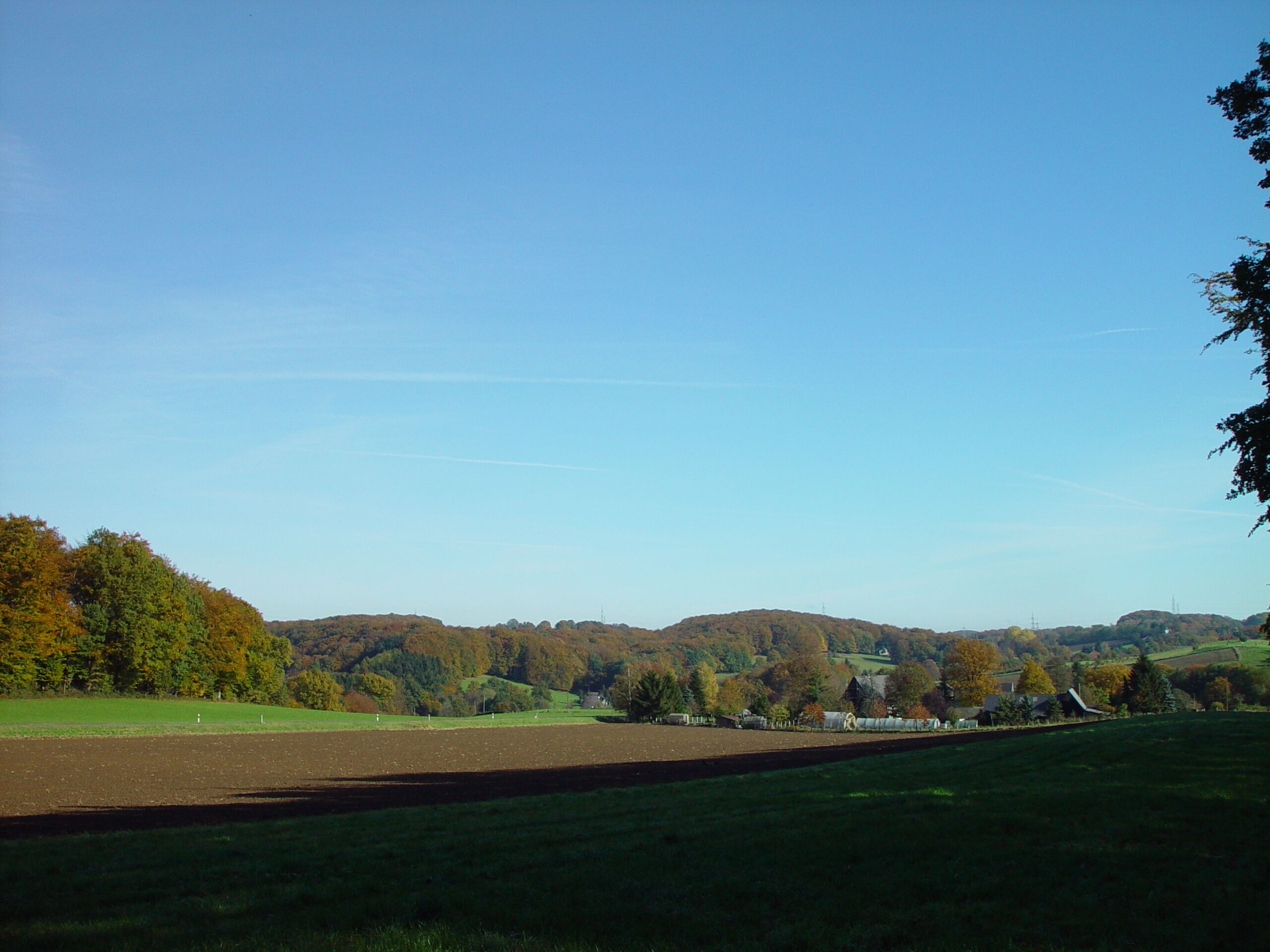 Herzkämper-Mulde landscape in Sprockhövel, Germany