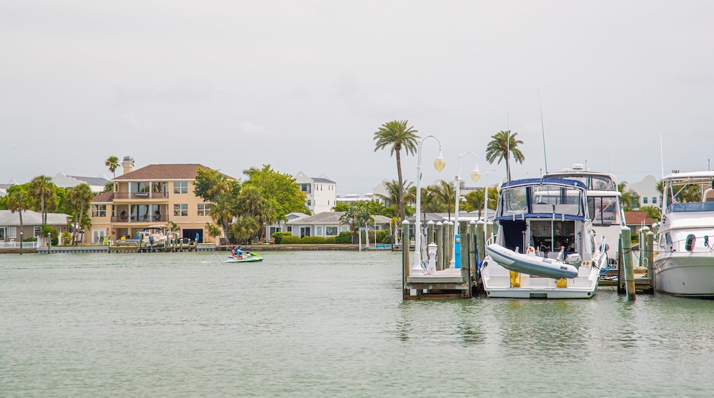 Clearwater Municipal Marina showing a bay or harbor