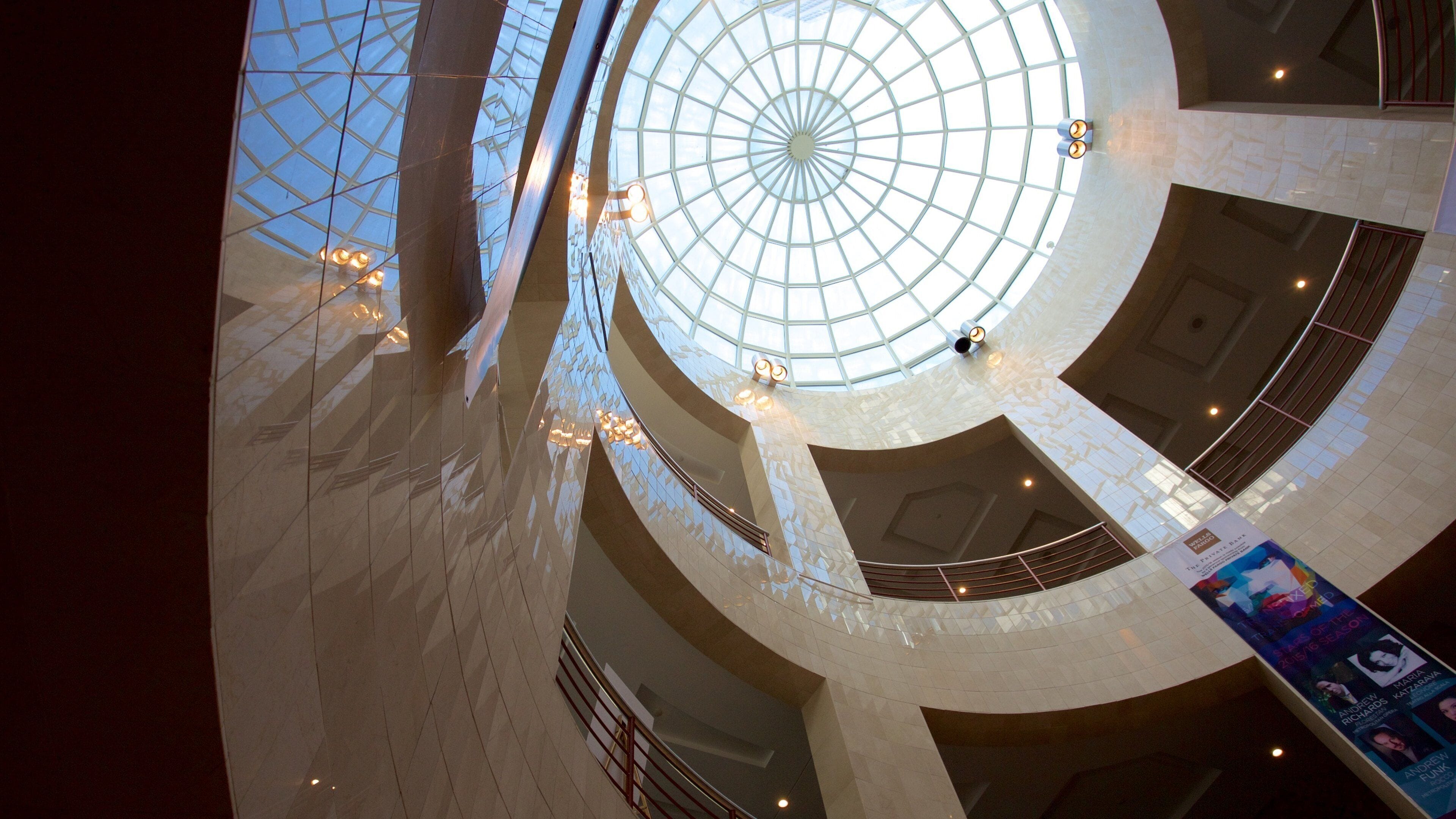 Blumenthal Performing Arts Center which includes interior views and modern architecture