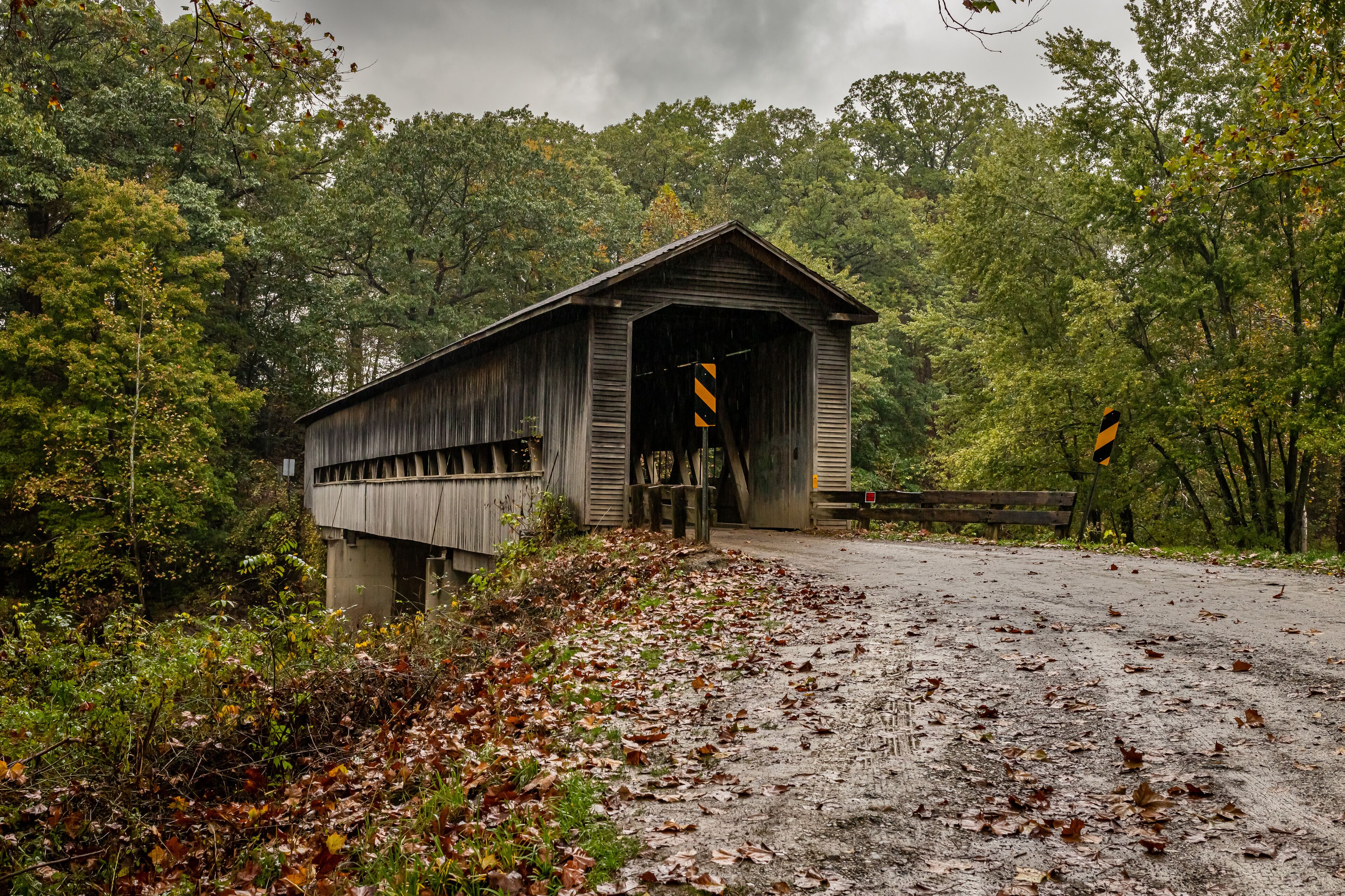 Middle Road Covered Bridge Ashtabula County Ohio