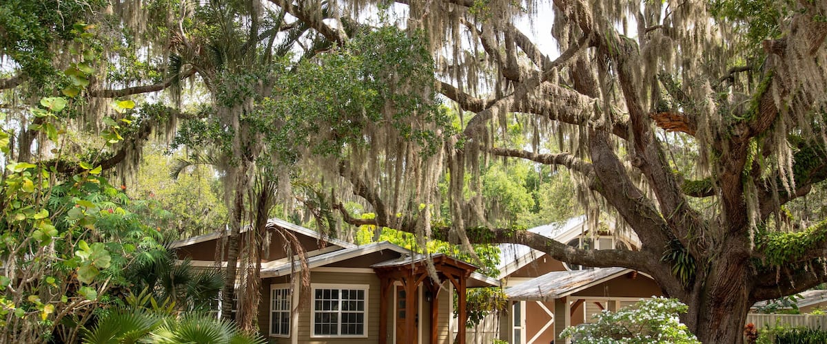 Desoto Lakes which includes a house