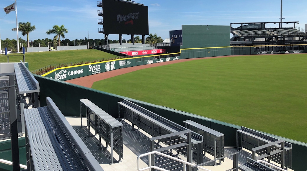The new Atlanta Braves Spring training park in West Villages is just about 5 miles from our home in Venice. Spring training games start the last week in February.