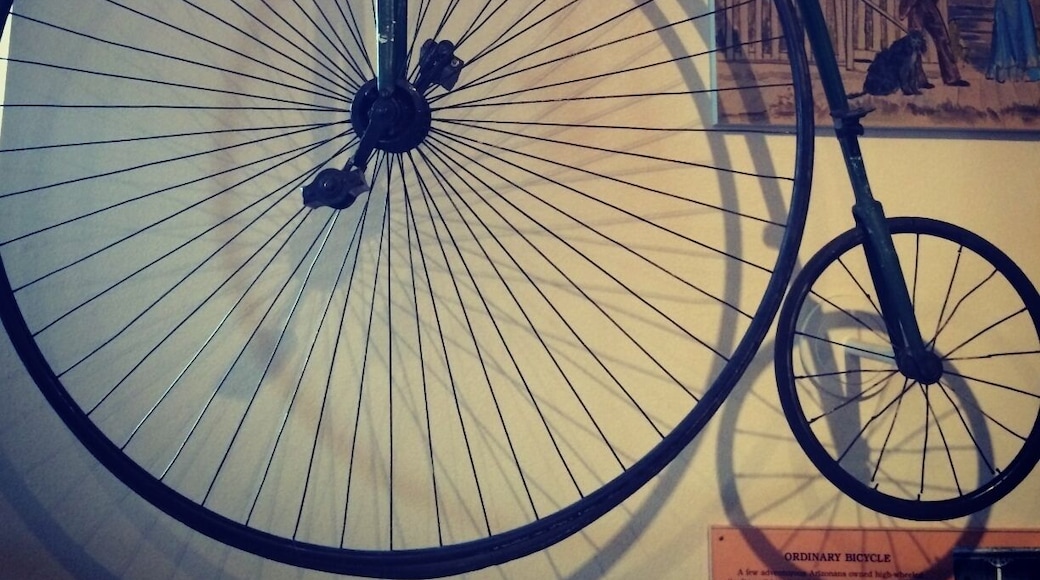 Sharlot Hall museum has some unique artifacts! Including my absolute favorite bicycle ... the Penny Farthing. #whiskeysister