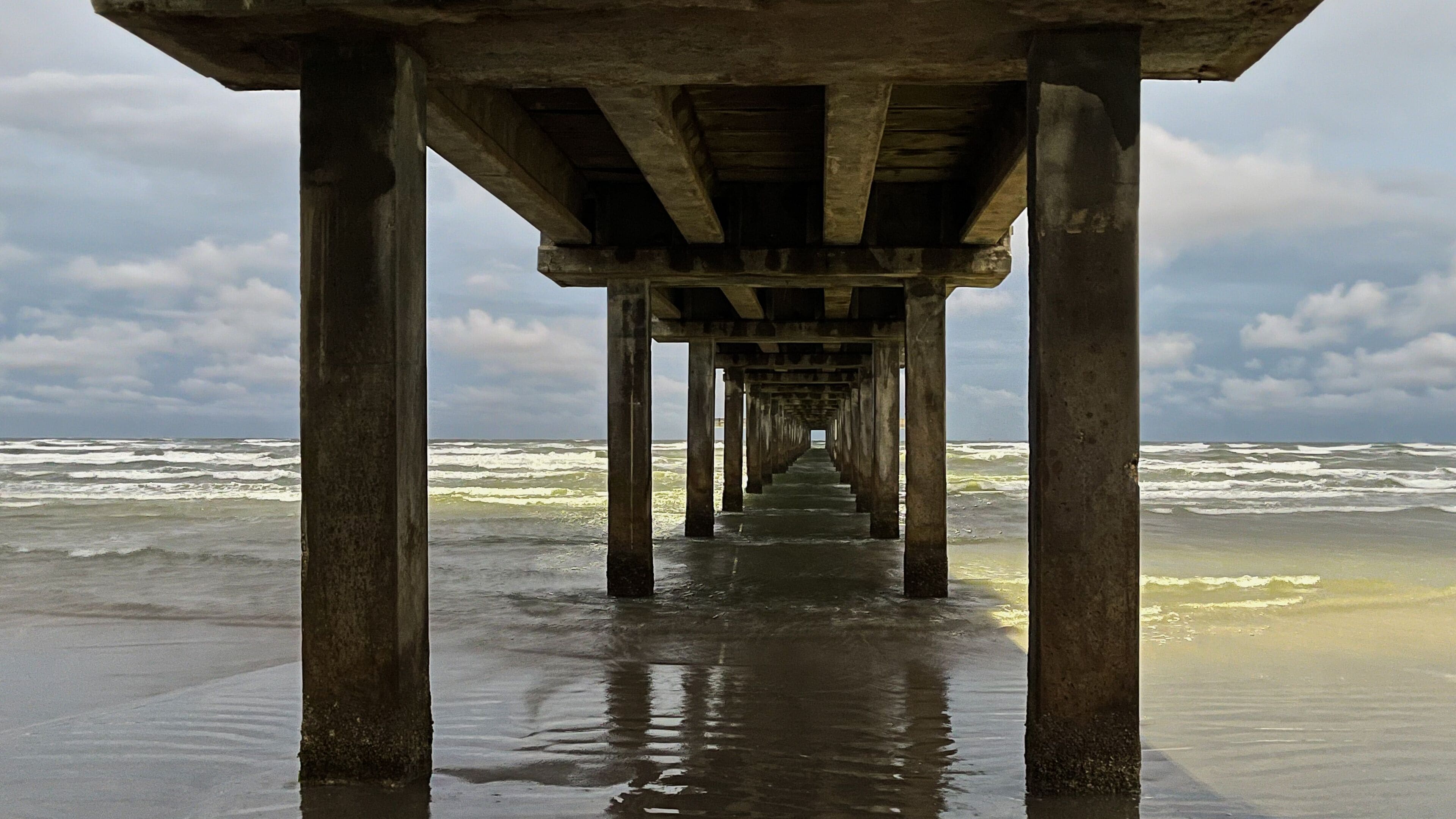 Horace Caldwell Pier in Port Aransas, Texas
