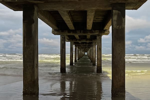 Horace Caldwell Pier in Port Aransas, Texas