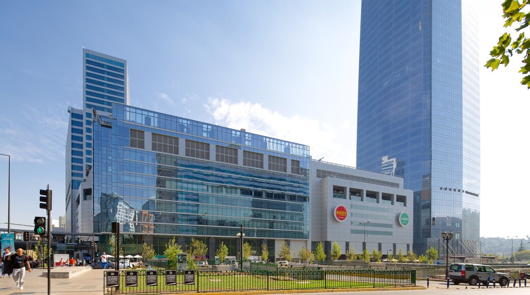 Costanera Center which includes a city