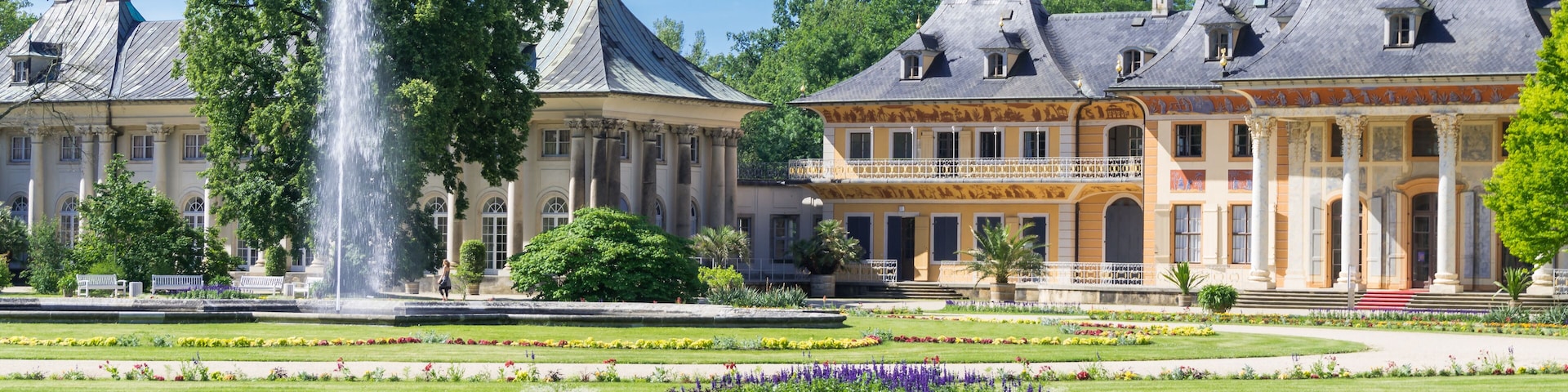 Castle Pillnitz, near Dresden, Germany, Europe